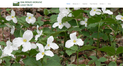 Desktop Screenshot of oakridgesmoraine.org